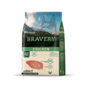 Bravery adulto Raza Grande y Mediana Pollo