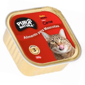 Pura Natura Alimento Húmedo Gatos Carne 300g